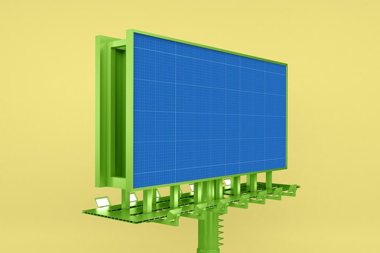 PSD maqueta de diseño de cartelera