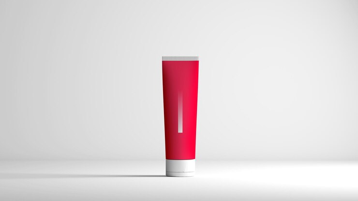 PSD maqueta de estilo cosmético