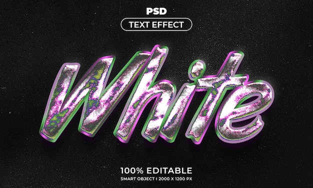 Maqueta de estilo de efecto de logotipo y texto editable en 3d con fondo abstracto oscuro