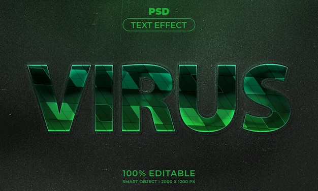 Maqueta de estilo de efecto de logotipo y texto editable en 3d con fondo abstracto oscuro