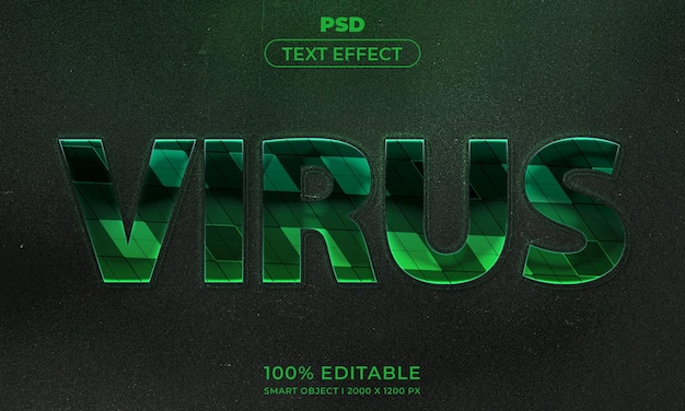 PSD maqueta de estilo de efecto de logotipo y texto editable en 3d con fondo abstracto oscuro