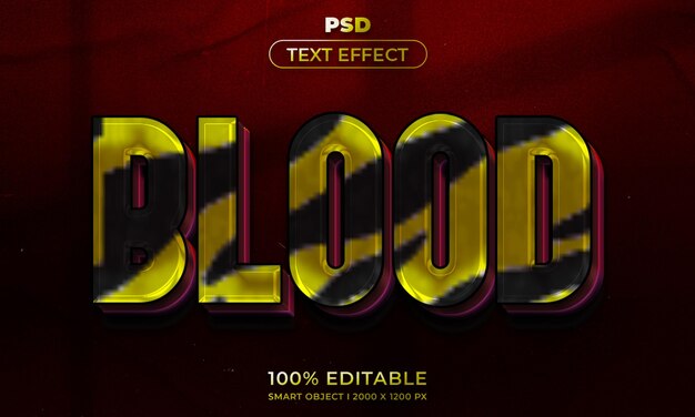 Maqueta de estilo de efecto de logotipo y texto editable en 3d con fondo abstracto oscuro