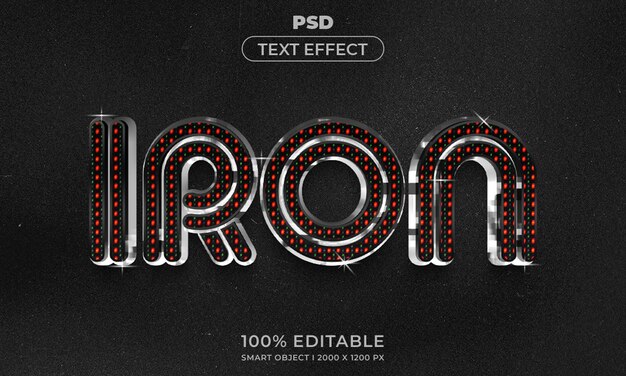 Maqueta de estilo de efecto de logotipo y texto editable en 3d con fondo abstracto oscuro