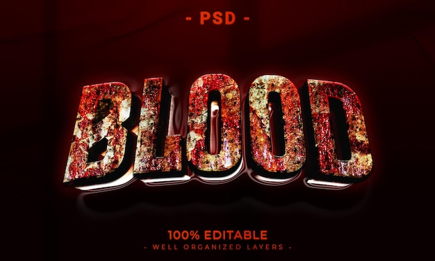 Maqueta de estilo de efecto de logotipo y texto editable en 3d con fondo abstracto oscuro