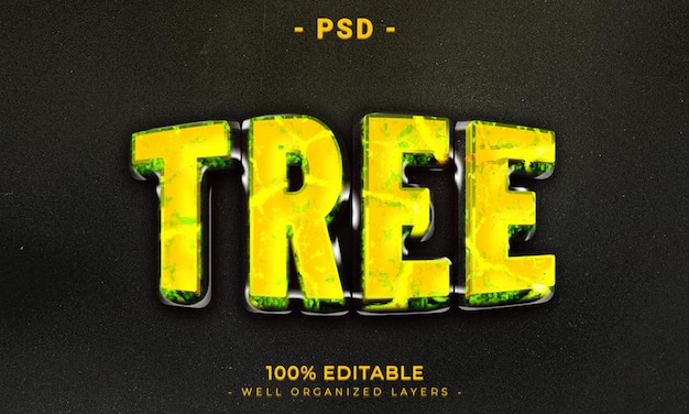 Maqueta de estilo de efecto de logotipo y texto editable en 3d con fondo abstracto oscuro