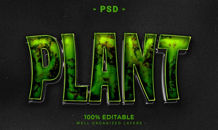 PSD maqueta de estilo de efecto de logotipo y texto editable en 3d con fondo abstracto oscuro
