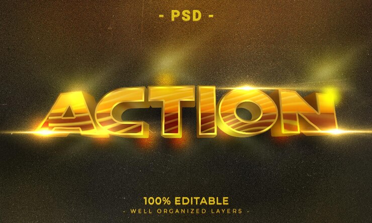 PSD maqueta de estilo de efecto de logotipo y texto editable en 3d con fondo abstracto oscuro