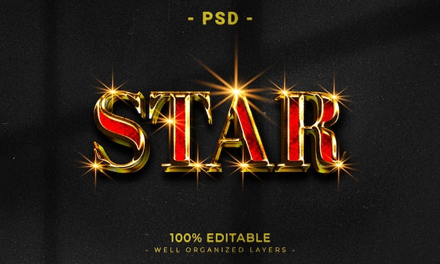 Maqueta de estilo de efecto de logotipo y texto editable en 3d con fondo abstracto oscuro