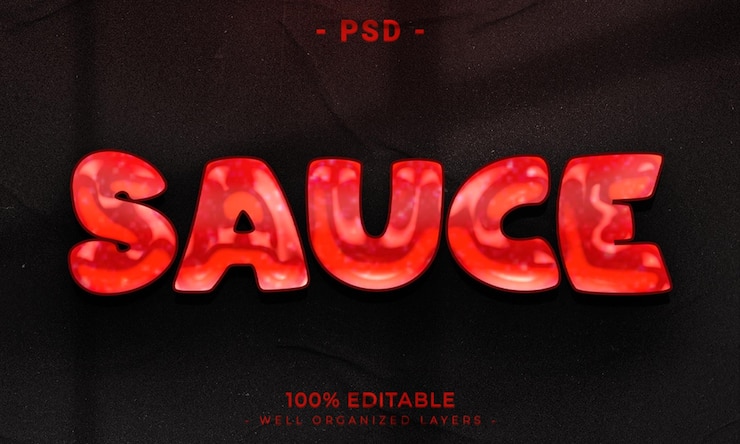 PSD maqueta de estilo de efecto de logotipo y texto editable en 3d psd con fondo abstracto oscuro