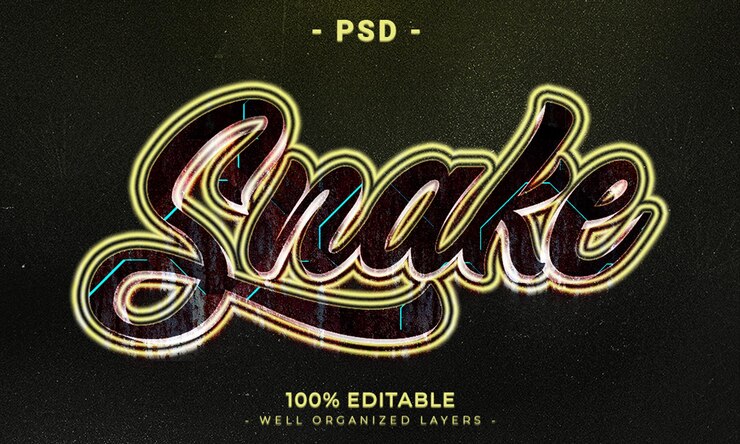 PSD maqueta de estilo de efecto de logotipo y texto editable en 3d psd con fondo abstracto oscuro
