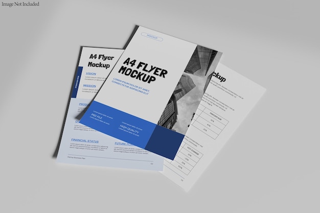 Maqueta de Flyer A4