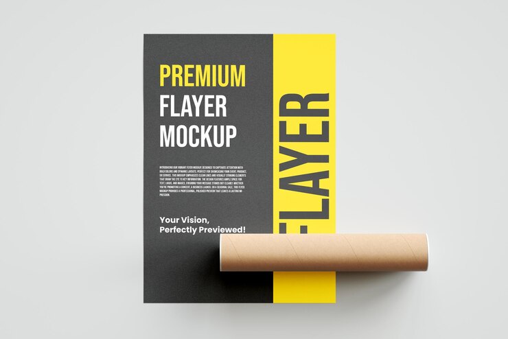 Maqueta de Flyer Premium