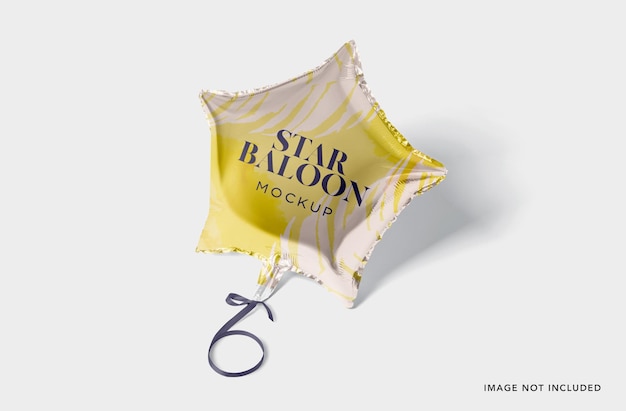 maqueta de globo estrella