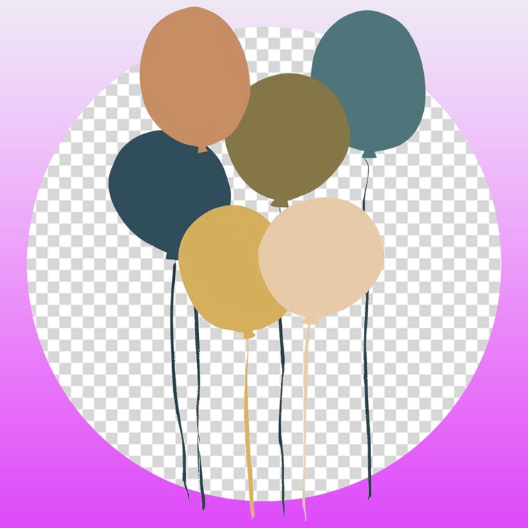 PSD maqueta de globo