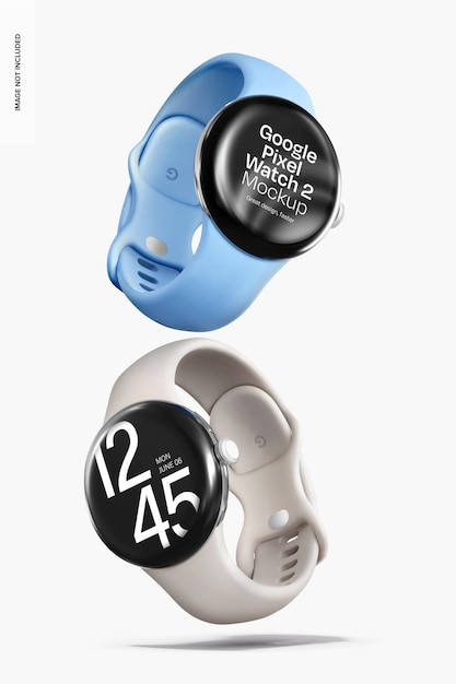 La maqueta de Google Pixel Watch 2 está flotando