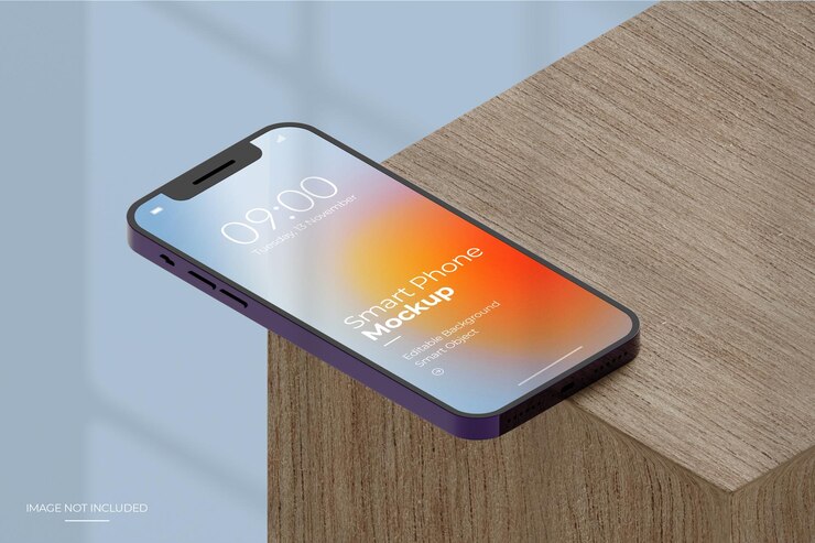 Maqueta de interfaz de usuario de pantalla de aplicación de teléfono inteligente