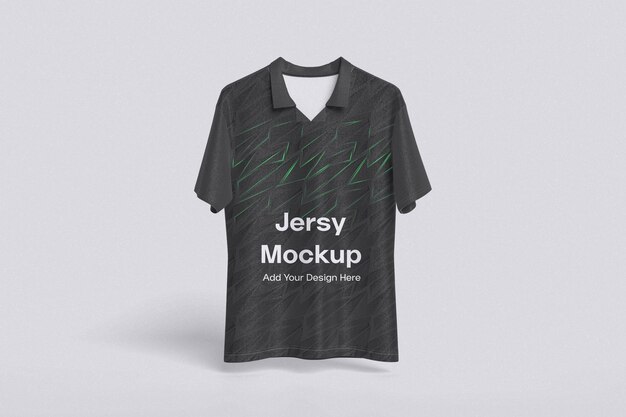 Maqueta de jersey completamente editable
