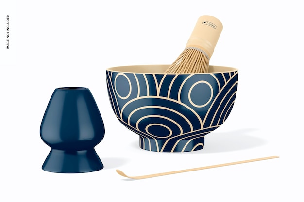 Maqueta del kit Matcha, vista izquierda