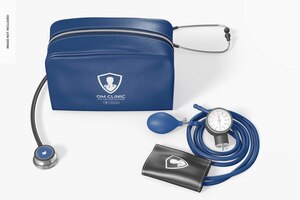 PSD maqueta de kit de monitor de presión arterial clásico 02