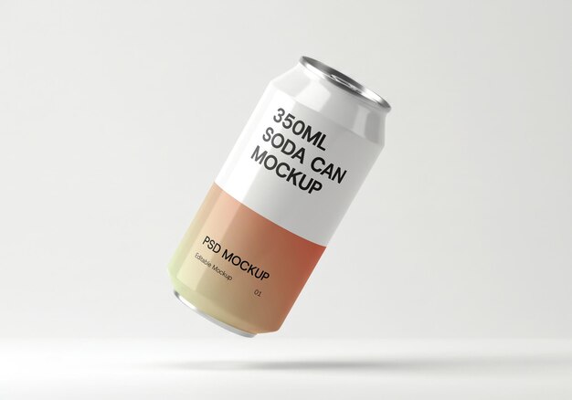 Maqueta de lata de refresco 350ml