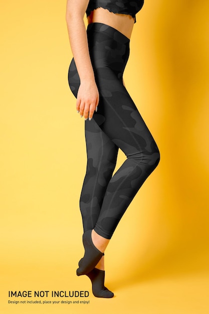 Maqueta de leggings