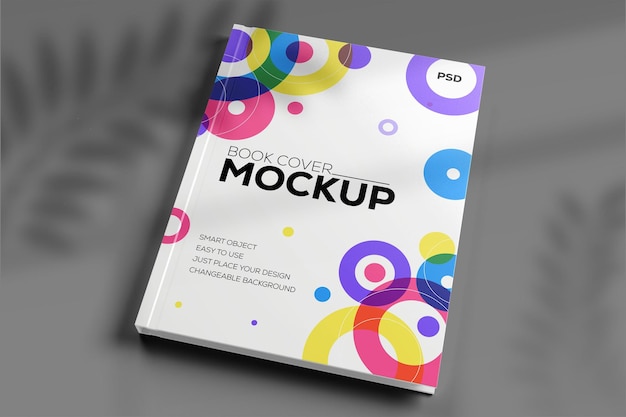 Maqueta de libro simple PSD