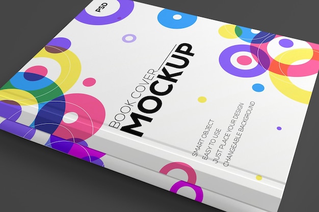 Maqueta de libro simple PSD