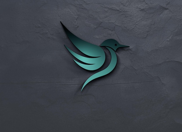 Maqueta de logo de belleza de lujo