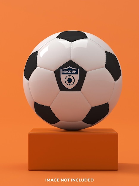 Maqueta de logo de bola