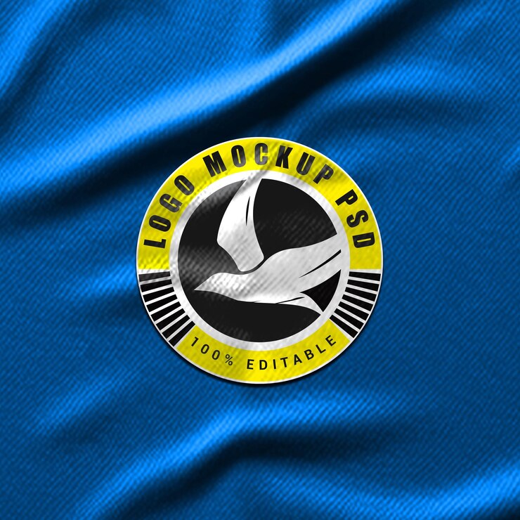 Maqueta del logotipo deportivo de PSD