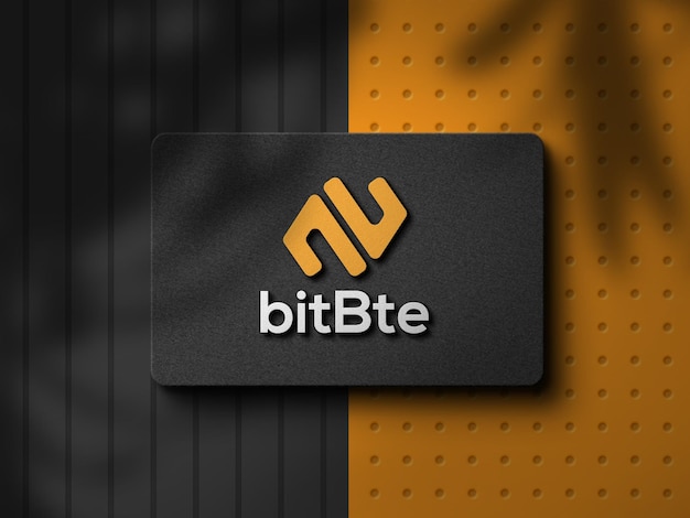 Maqueta de logotipo de lujo