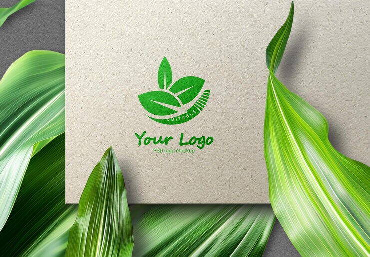 Maqueta de logotipo de lujo