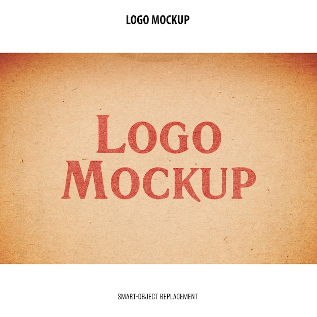 Maqueta de logotipo