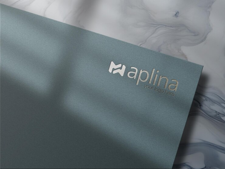 Maqueta de logotipo