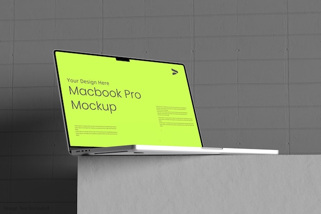 Maqueta de MacBook Pro