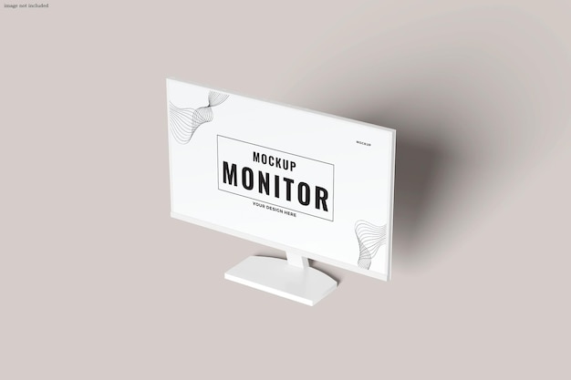 Maqueta de monitor