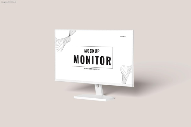 Maqueta de monitor