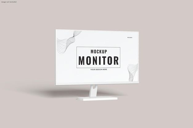 Maqueta de monitor