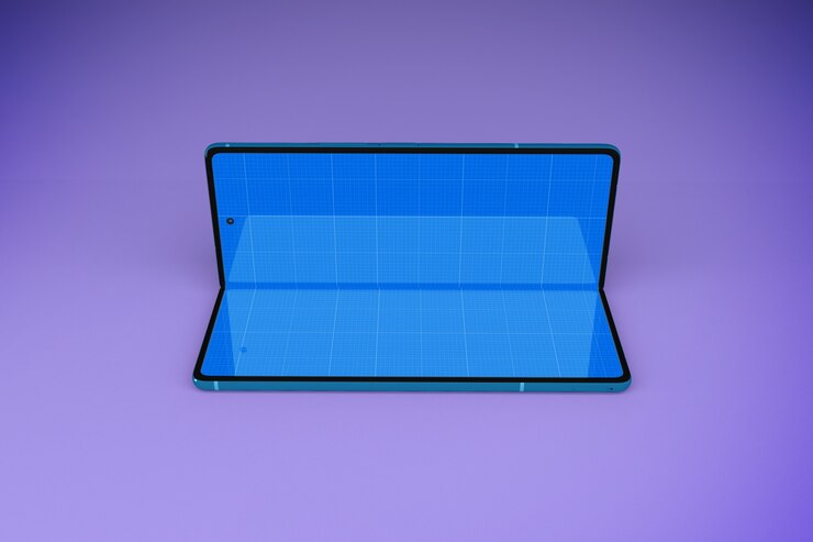PSD maqueta móvil flip
