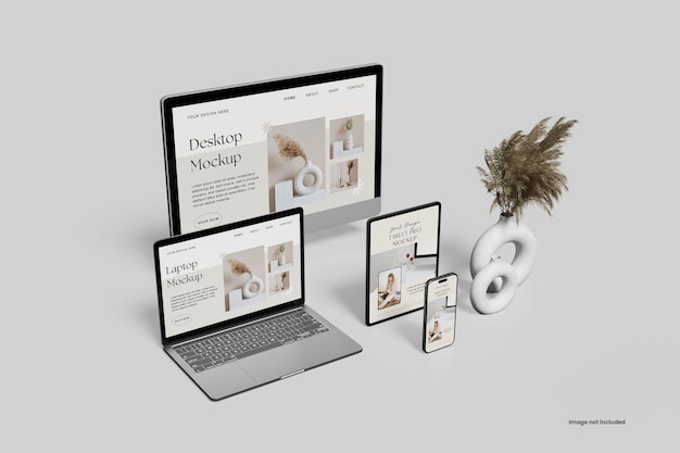Maqueta multidispositivo