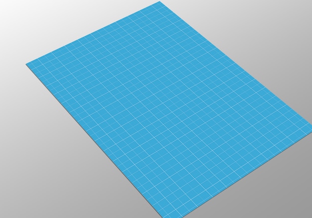 Maqueta de página A4 para volante, factura, membrete y otros