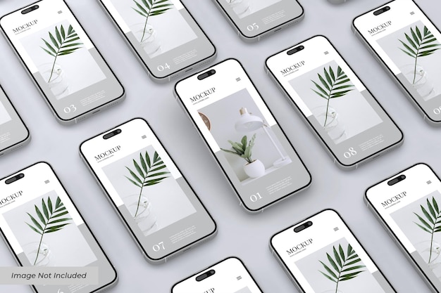 Maqueta de pantalla de la aplicación del teléfono