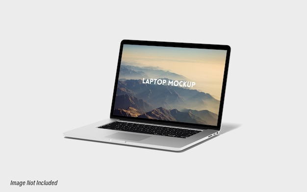 Maqueta de pantalla de computadora portátil Premium Psd