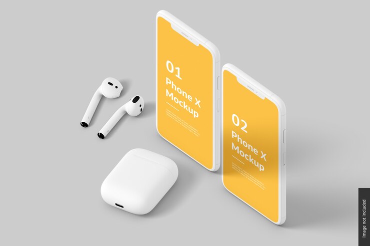 Maqueta de la pantalla del teléfono