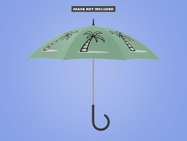 Maqueta de paraguas
