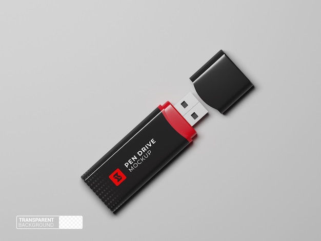 PSD maqueta de pen drive usb