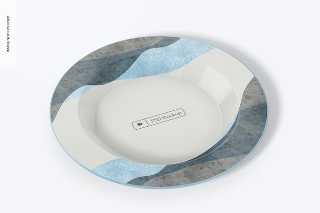 Maqueta de placa de esmalte