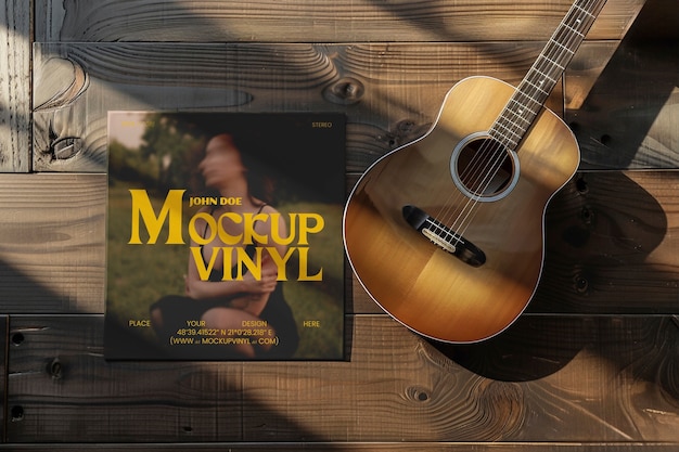 Maqueta de la portada del álbum