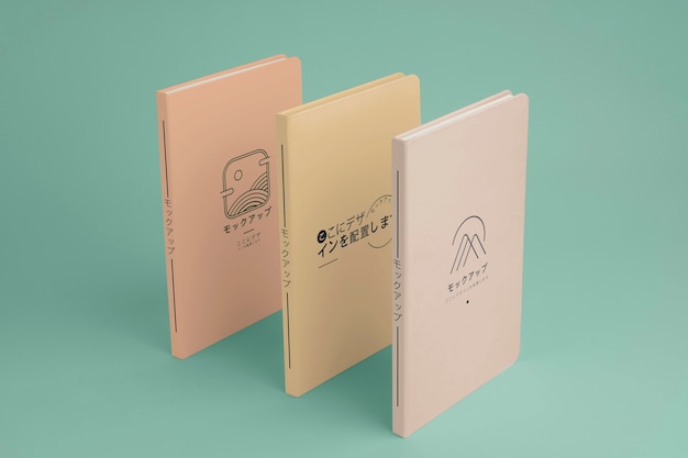 Maqueta de portada de libro de Japón
