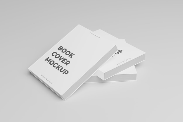 Maqueta de portada de libro PSD